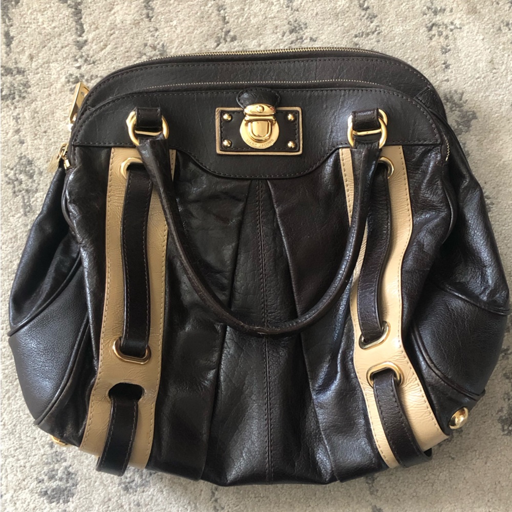 Marc Jacobs Leather Bowling Bag